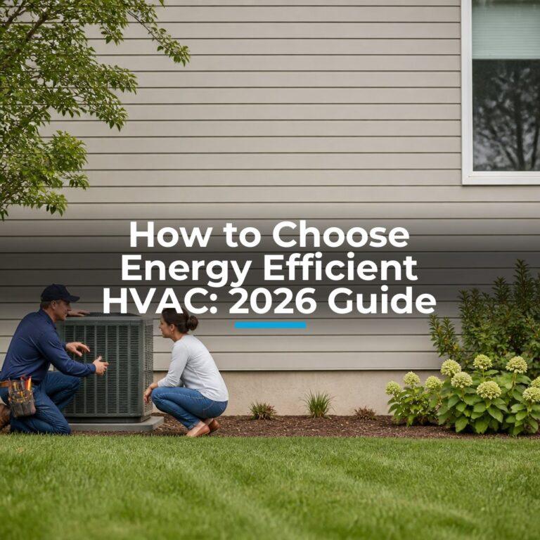 How to Choose Energy Efficient HVAC: 2026 Guide