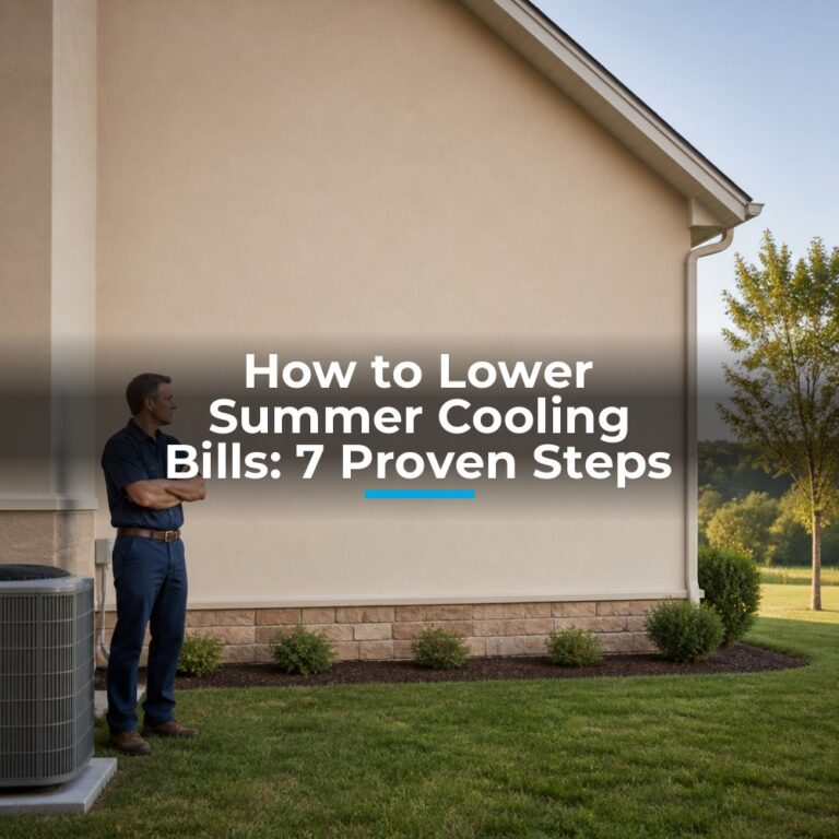 How to Lower Summer Cooling Bills: 7 Proven Steps