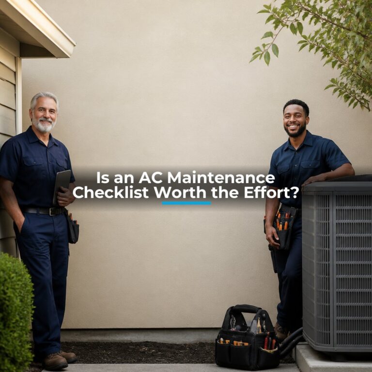 Is an AC Maintenance Checklist Worth the Effort?
