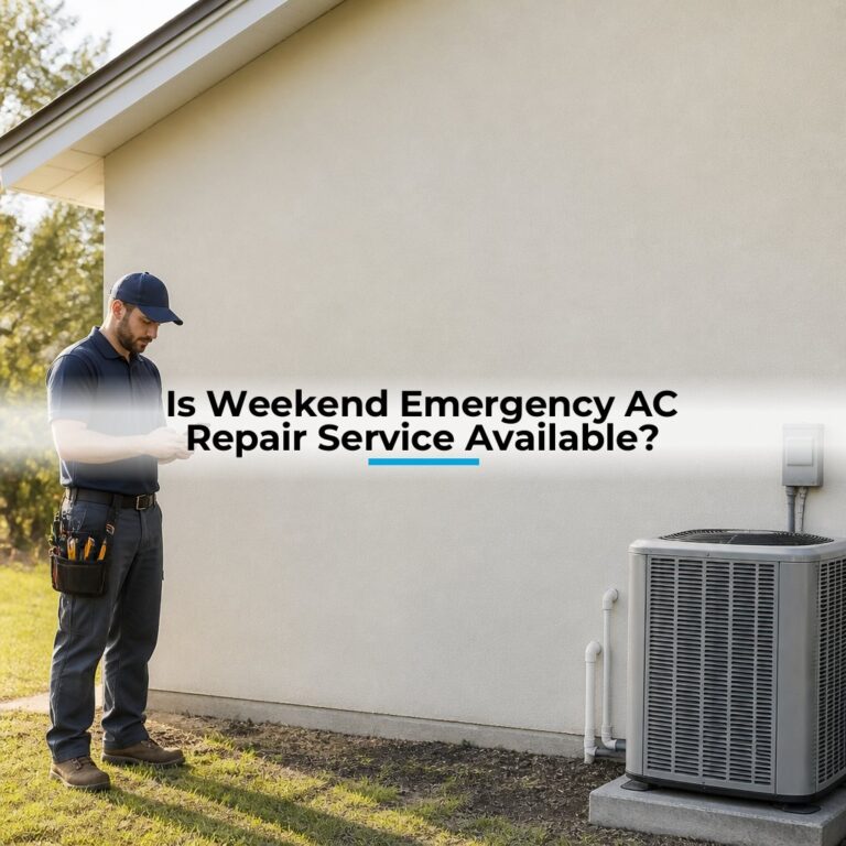 Is Weekend Emergency AC Repair Service Available?